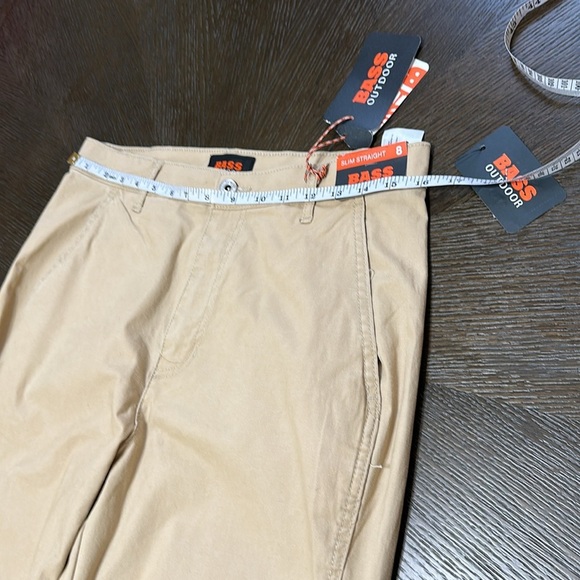 NWT Bass Outdoor Women's Stretch-Canvas Anywhere Pants, Irish Cream, Size‎ 8 - Picture 8 of 13